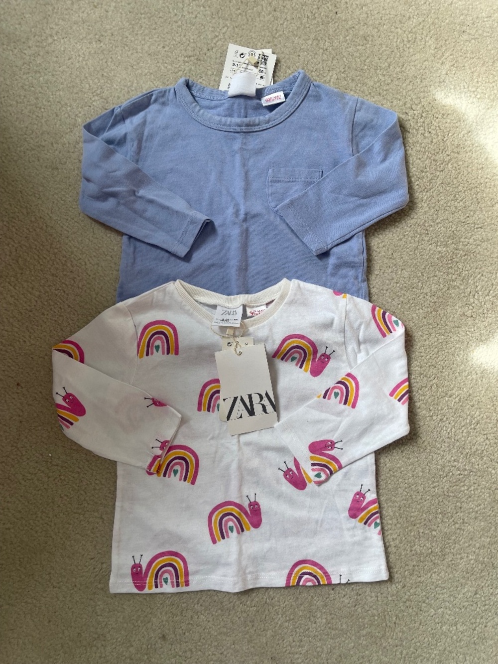 Zara Baby Girl 9-12 months shirt